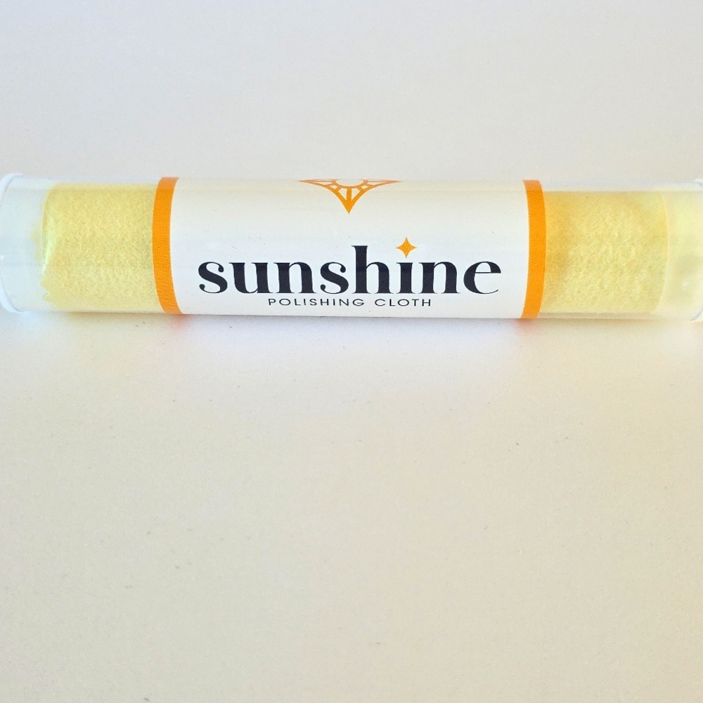 🥳3/20🥳 Sunshine Polishing Cloth - Removes Tarnish
